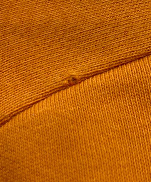 C.P COMPANY（シーピーカンパニー）C.P COMPANY (シーピーカンパニー) Diagonal Raised Fleece Goggle FullZip オレンジ サイズ:Sの古着・服飾アイテム