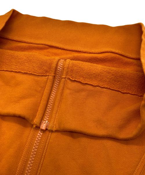 C.P COMPANY（シーピーカンパニー）C.P COMPANY (シーピーカンパニー) Diagonal Raised Fleece Goggle FullZip オレンジ サイズ:Sの古着・服飾アイテム
