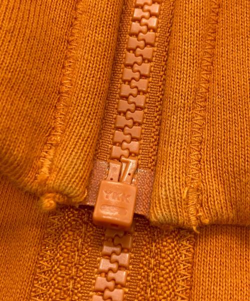 C.P COMPANY（シーピーカンパニー）C.P COMPANY (シーピーカンパニー) Diagonal Raised Fleece Goggle FullZip オレンジ サイズ:Sの古着・服飾アイテム