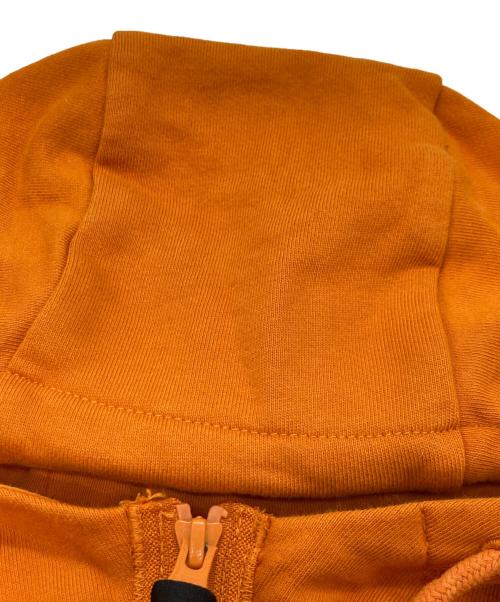 C.P COMPANY（シーピーカンパニー）C.P COMPANY (シーピーカンパニー) Diagonal Raised Fleece Goggle FullZip オレンジ サイズ:Sの古着・服飾アイテム