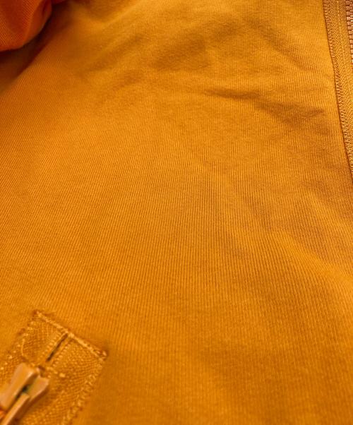 C.P COMPANY（シーピーカンパニー）C.P COMPANY (シーピーカンパニー) Diagonal Raised Fleece Goggle FullZip オレンジ サイズ:Sの古着・服飾アイテム