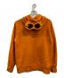 C.P COMPANY (シーピーカンパニー) Diagonal Raised Fleece Goggle FullZip オレンジ サイズ:S：25000円
