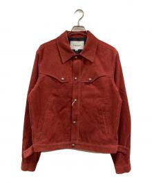 Tonywack（トニーワック）の古着「WASHED CORDUROY WESTERN TRUCKER」｜レッド