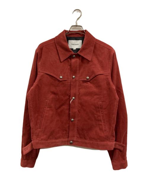 Tonywack（トニーワック）TONYWACK (トニーワック) WASHED CORDUROY WESTERN TRUCKER レッド サイズ:L 未使用品の古着・服飾アイテム