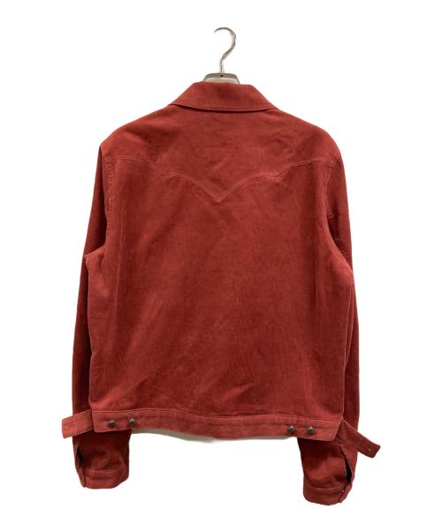 Tonywack（トニーワック）TONYWACK (トニーワック) WASHED CORDUROY WESTERN TRUCKER レッド サイズ:L 未使用品の古着・服飾アイテム