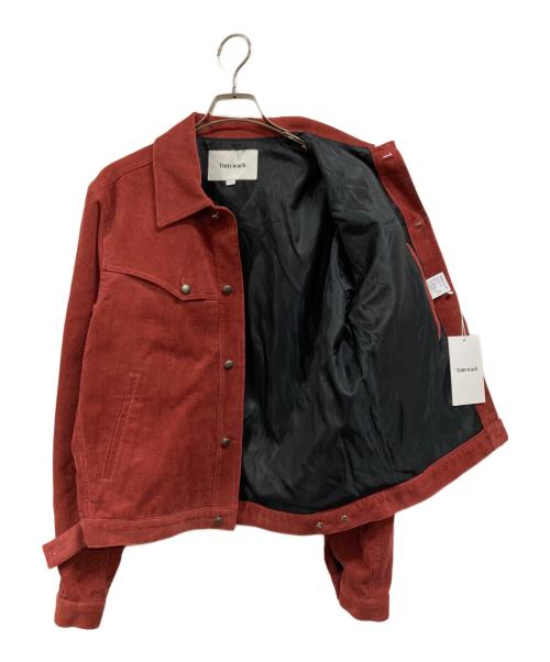 Tonywack（トニーワック）TONYWACK (トニーワック) WASHED CORDUROY WESTERN TRUCKER レッド サイズ:L 未使用品の古着・服飾アイテム