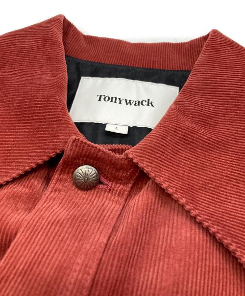 Tonywack（トニーワック）TONYWACK (トニーワック) WASHED CORDUROY WESTERN TRUCKER レッド サイズ:L 未使用品の古着・服飾アイテム