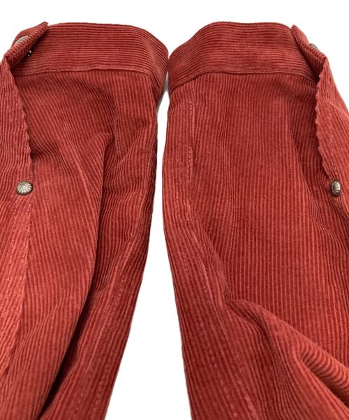 Tonywack（トニーワック）TONYWACK (トニーワック) WASHED CORDUROY WESTERN TRUCKER レッド サイズ:L 未使用品の古着・服飾アイテム