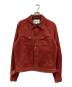 TONYWACK（トニーワック）の古着「WASHED CORDUROY WESTERN TRUCKER」｜レッド