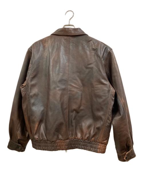 JOURNAL STANDARD（ジャーナルスタンダード）JOURNAL STANDARD (ジャーナルスタンダード) ラム ダッド レザー ヴィンテージ ブラウン サイズ:Ｌの古着・服飾アイテム