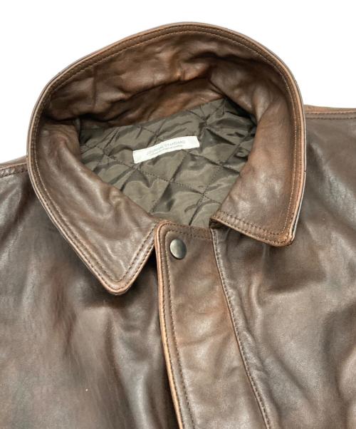 JOURNAL STANDARD（ジャーナルスタンダード）JOURNAL STANDARD (ジャーナルスタンダード) ラム ダッド レザー ヴィンテージ ブラウン サイズ:Ｌの古着・服飾アイテム