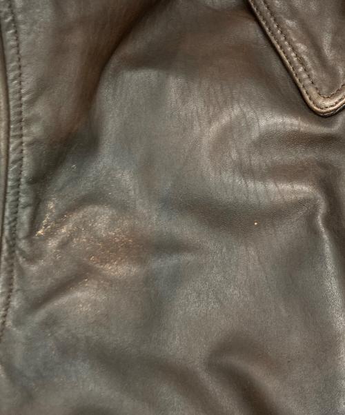 JOURNAL STANDARD（ジャーナルスタンダード）JOURNAL STANDARD (ジャーナルスタンダード) ラム ダッド レザー ヴィンテージ ブラウン サイズ:Ｌの古着・服飾アイテム