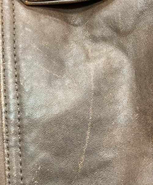 JOURNAL STANDARD（ジャーナルスタンダード）JOURNAL STANDARD (ジャーナルスタンダード) ラム ダッド レザー ヴィンテージ ブラウン サイズ:Ｌの古着・服飾アイテム