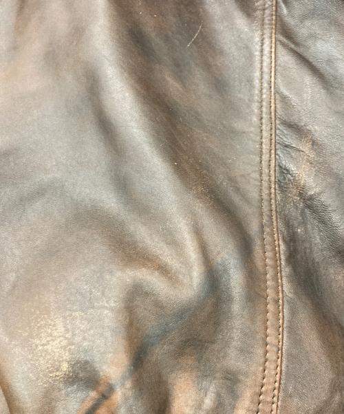 JOURNAL STANDARD（ジャーナルスタンダード）JOURNAL STANDARD (ジャーナルスタンダード) ラム ダッド レザー ヴィンテージ ブラウン サイズ:Ｌの古着・服飾アイテム
