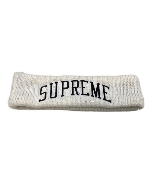 SUPREME（シュプリーム）Supreme (シュプリーム) New Era (ニューエラ) ヘアバンド アイボリーの古着・服飾アイテム