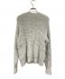 JENT LOUIS (ジェントルイス) Neck Pierce Shaggy Knit グレー サイズ:Ｍ：13000円