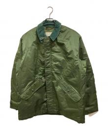 U'S NAVY（ユーエスネイビー）の古着「デッキジャケット」｜カーキ
