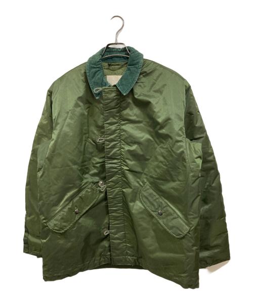 U'S NAVY（ユーエスネイビー）U'S NAVY (ユーエスネイビー) デッキジャケット カーキ サイズ:表記なしの古着・服飾アイテム