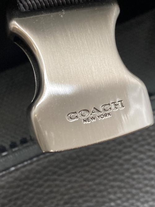 COACH（コーチ）COACH (コーチ) MANHATTAN BIKE BAG ブラックの古着・服飾アイテム