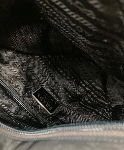 PRADA（プラダ）PRADA (プラダ) ナイロントートバッグ ブラックの古着・服飾アイテム