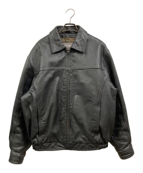 wilsons leather（ウィルソンズレザー）wilsons leather (ウィルソンズレザー) レザージャケット ブラック サイズ:Lの古着・服飾アイテム