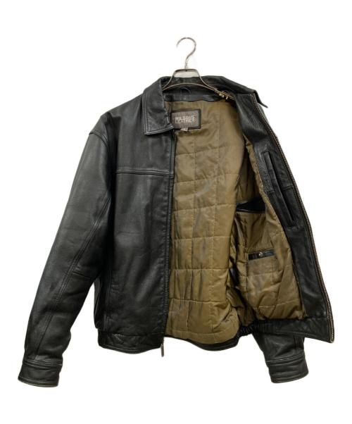 wilsons leather（ウィルソンズレザー）wilsons leather (ウィルソンズレザー) レザージャケット ブラック サイズ:Lの古着・服飾アイテム