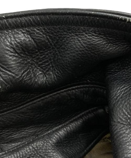 wilsons leather（ウィルソンズレザー）wilsons leather (ウィルソンズレザー) レザージャケット ブラック サイズ:Lの古着・服飾アイテム