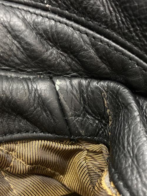 wilsons leather（ウィルソンズレザー）wilsons leather (ウィルソンズレザー) レザージャケット ブラック サイズ:Lの古着・服飾アイテム
