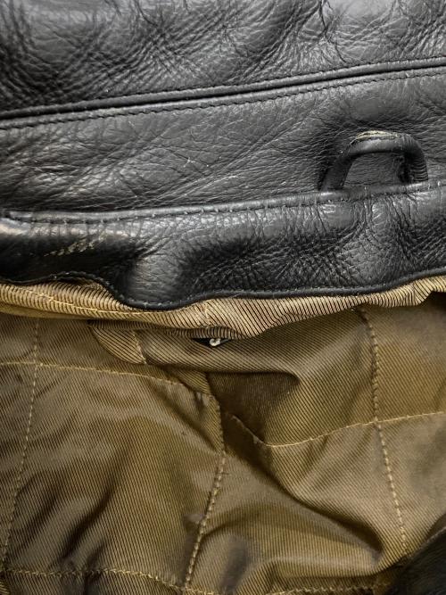 wilsons leather（ウィルソンズレザー）wilsons leather (ウィルソンズレザー) レザージャケット ブラック サイズ:Lの古着・服飾アイテム