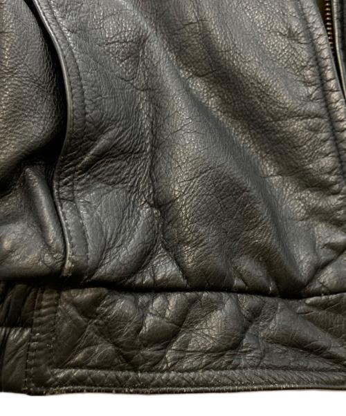 wilsons leather（ウィルソンズレザー）wilsons leather (ウィルソンズレザー) レザージャケット ブラック サイズ:Lの古着・服飾アイテム