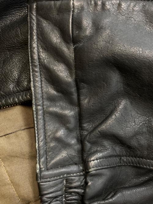wilsons leather（ウィルソンズレザー）wilsons leather (ウィルソンズレザー) レザージャケット ブラック サイズ:Lの古着・服飾アイテム