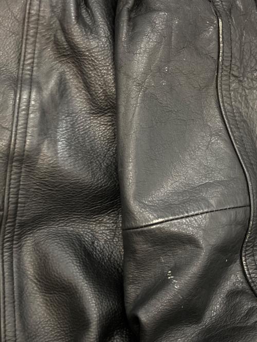 wilsons leather（ウィルソンズレザー）wilsons leather (ウィルソンズレザー) レザージャケット ブラック サイズ:Lの古着・服飾アイテム