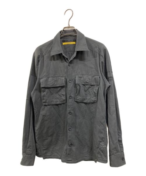 STONE ISLAND（ストーンアイランド）STONE ISLAND (ストーンアイランド) シャツジャケット ブラック サイズ:Sの古着・服飾アイテム