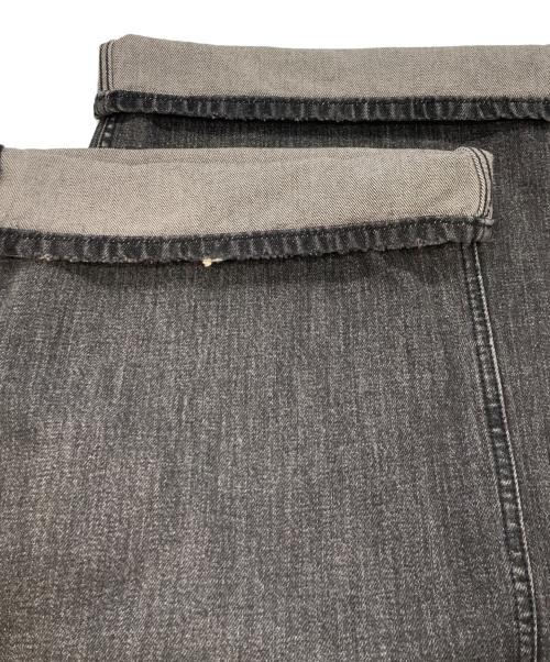 MOROMORO（モロモロ）MOROMORO (モロモロ) スターデニムパンツ ブラック サイズ:3 未使用品の古着・服飾アイテム