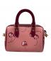 COACH (コーチ) ミニ ローアン クロスボディ・チェリー プリント ピンク：13000円