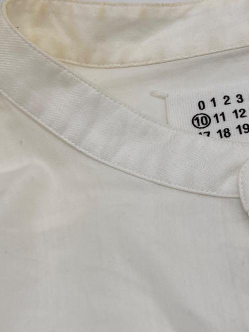 Maison Margiela（メゾンマルジェラ）Maison Margiela (メゾンマルジェラ) シャツ ホワイト サイズ:42の古着・服飾アイテム