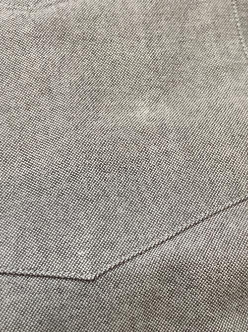 Graphpaper（グラフペーパー）Graphpaper (グラフペーパー) オックスフォード オーバーサイズ ロングスリーブ ボタンダウンシャツ グレー サイズ:FREEの古着・服飾アイテム