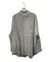 Graphpaper（グラフペーパー）の古着「Linen Cupro Oversized B.D. Shirt」｜グレー
