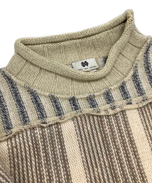DRIES VAN NOTEN（ドリスヴァンノッテン）DRIES VAN NOTEN (ドリスヴァンノッテン) ニット ベージュ サイズ:Mの古着・服飾アイテム