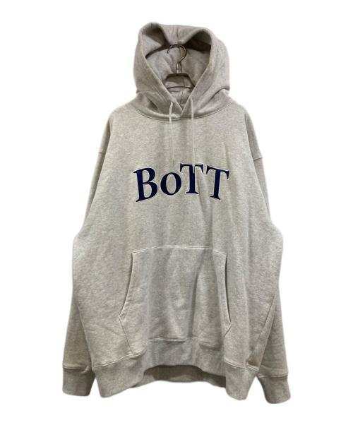 BoTT（ボット）BoTT (ボット) OG Logo Hoodie グレー サイズ:XLの古着・服飾アイテム