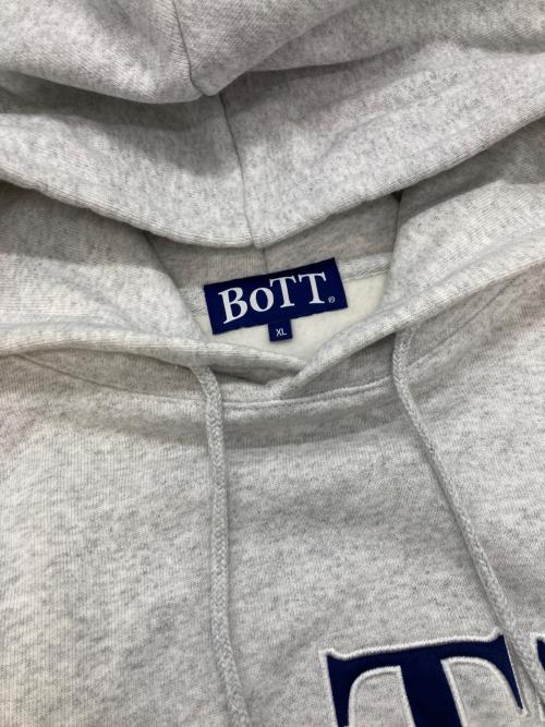 BoTT（ボット）BoTT (ボット) OG Logo Hoodie グレー サイズ:XLの古着・服飾アイテム