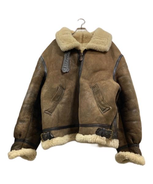 AVIREX（アヴィレックス）AVIREX (アヴィレックス) TYPE B-3ムートンフライトジャケット ブラウン サイズ:46の古着・服飾アイテム