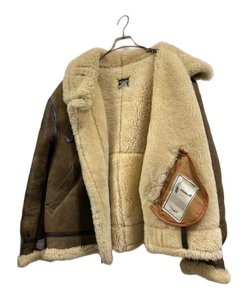 AVIREX（アヴィレックス）AVIREX (アヴィレックス) TYPE B-3ムートンフライトジャケット ブラウン サイズ:46の古着・服飾アイテム