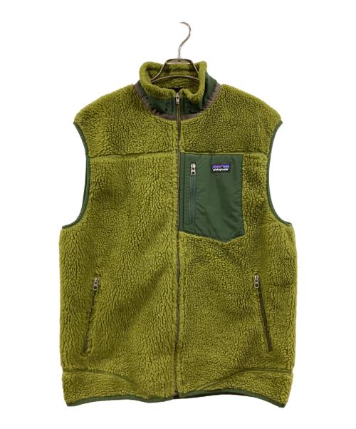 Patagonia（パタゴニア）Patagonia (パタゴニア) Classic Retro-X ベスト カーキ サイズ:Lの古着・服飾アイテム