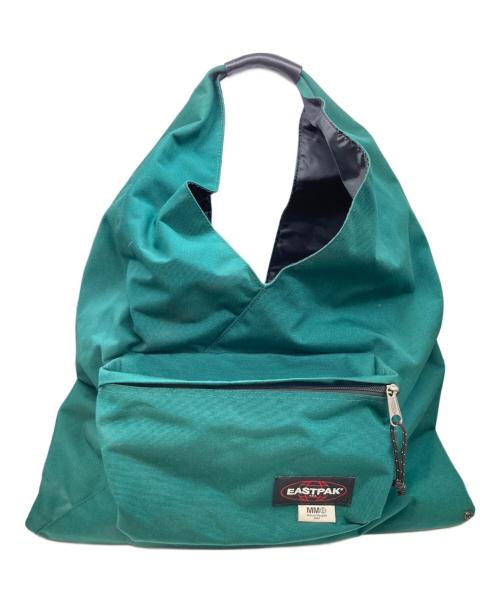 EASTPAK（イーストパック）EASTPAK (イーストパック) MM6 Maison Margiela (エムエムシックスメゾンマルジェラ) ジャパニーズトートバッグ グリーンの古着・服飾アイテム