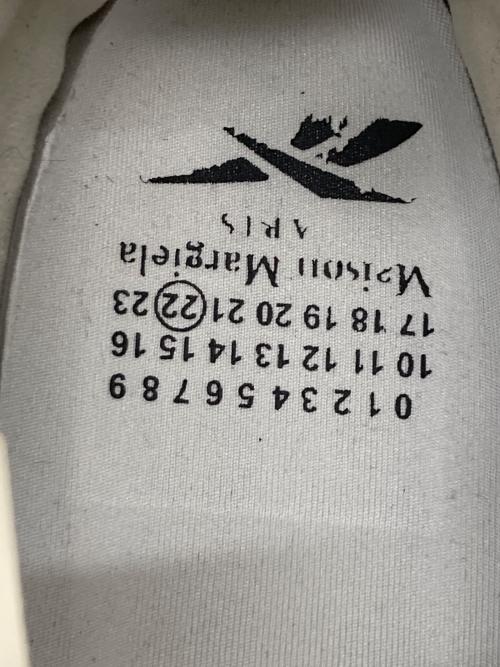 Maison Margiela（メゾンマルジェラ）Maison Margiela (メゾンマルジェラ) REEBOK (リーボック) Project 0 ZS MO アイボリー サイズ:29の古着・服飾アイテム