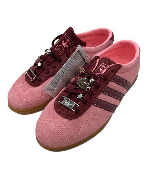 adidas（アディダス）adidas (アディダス) moussy (マウジー) GAZELLE LO PRO for MOUSSY ピンク サイズ:24cmの古着・服飾アイテム