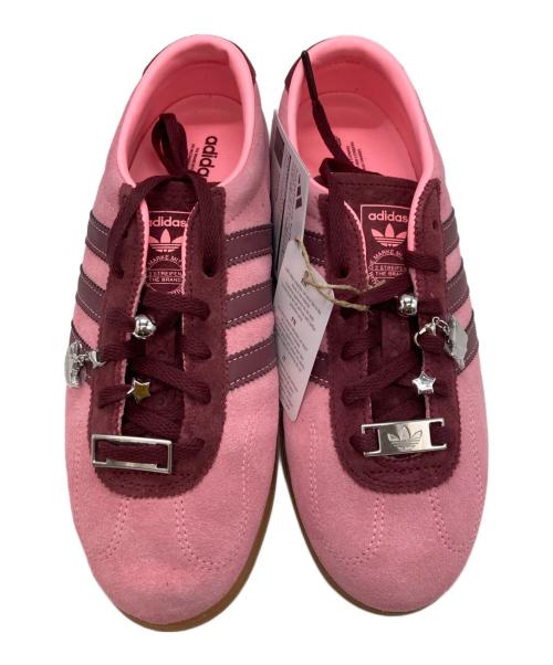 adidas（アディダス）adidas (アディダス) moussy (マウジー) GAZELLE LO PRO for MOUSSY ピンク サイズ:24cmの古着・服飾アイテム