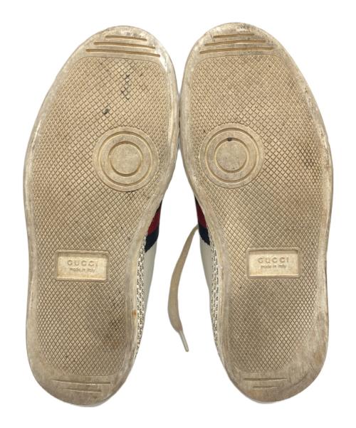 GUCCI（グッチ）GUCCI (グッチ) 厚底スニーカー ホワイト サイズ:35.5の古着・服飾アイテム