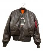 FREAK'S STORE×ALPHAフリークスストア×アルファ）の古着「REVERSIBLE MA-1」｜ブラウン